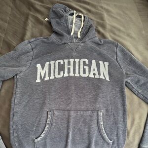 Alternative Michigan Blue Hoodie Sweater